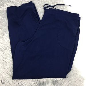 Starscrub XL scrub pants blue